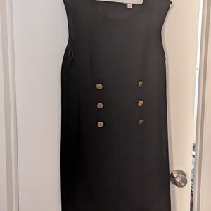 Elegant Black Sleeveless Dress